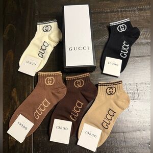 Gucci Multicolor Ankle Socks Set